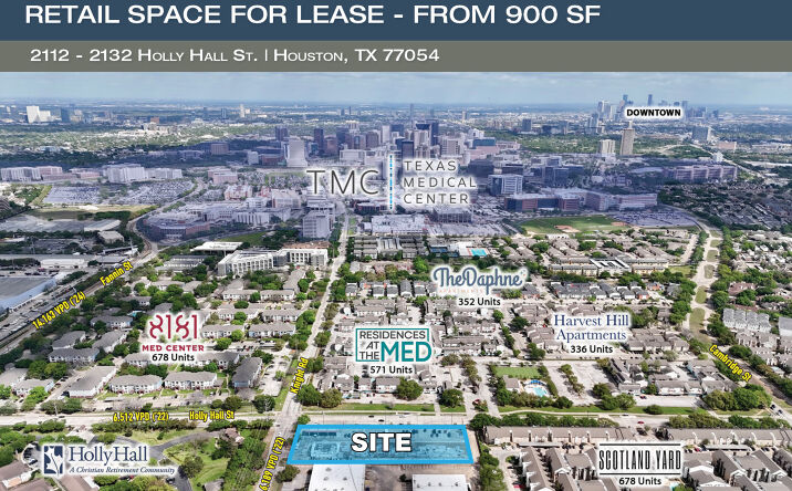 Pictures of Retail, Restaurant property located at 2112 Holly Hall St, Houston, TX 77054 for lease - image #1