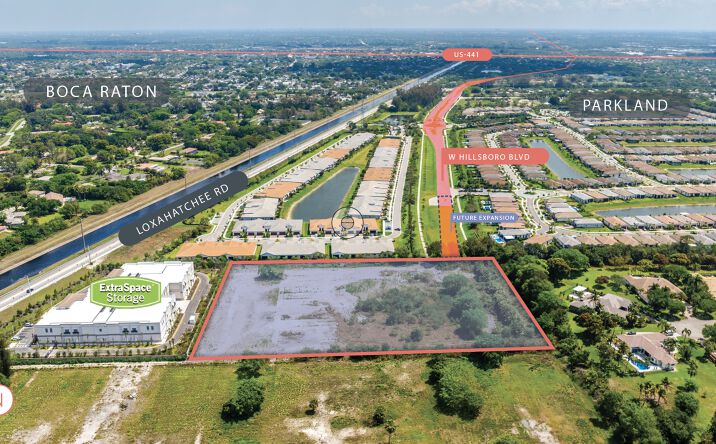 Pictures of Land property located at 12000 Loxahatchee Road, Parkland, FL 33076 for lease - image #1