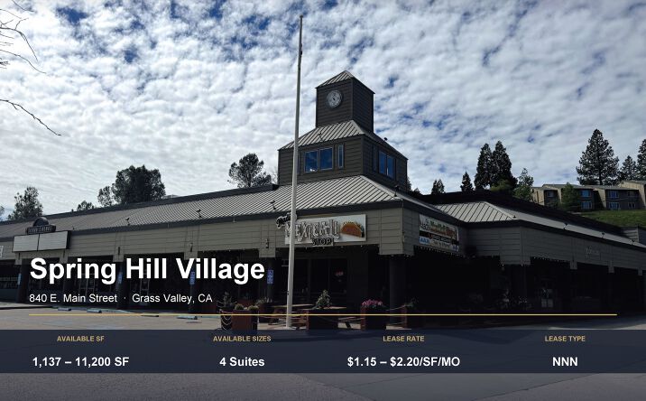 Pictures of Retail, Office property located at 840 E Main St, Grass Valley, CA 95945 for lease - image #1