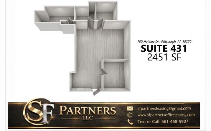 Pictures of Office property located at 750 Holiday Drive, Pittsburgh, PA 15220 for lease - image #1