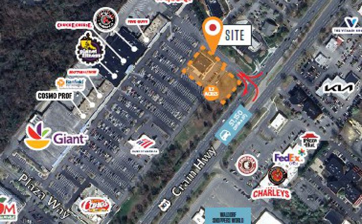 Pictures of Retail property located at 3225 Crain Hwy, Waldorf, MD 20603 for lease - image #1