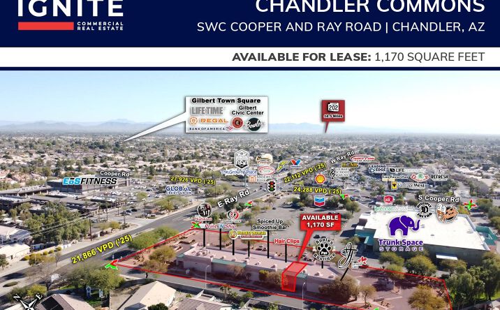 Pictures of Retail property located at SWC Cooper and Ray Rd, Chandler, AZ 85225 for lease - image #1