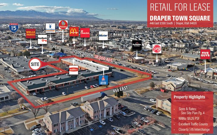 Pictures of Retail property located at 448 E 12300 S, Draper, UT 84020 for lease - image #1