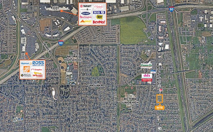 Pictures of Land property located at 3216 Northgate Blvd, Sacramento, CA 95833 for lease - image #1