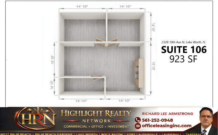 Pictures of Office property located at 2328 10th Avenue North, Lake Worth Beach, FL 33461 for lease - image #1