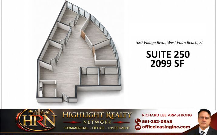Pictures of Office property located at 580 Village Boulevard, West Palm Beach, FL 33409 for lease - image #1