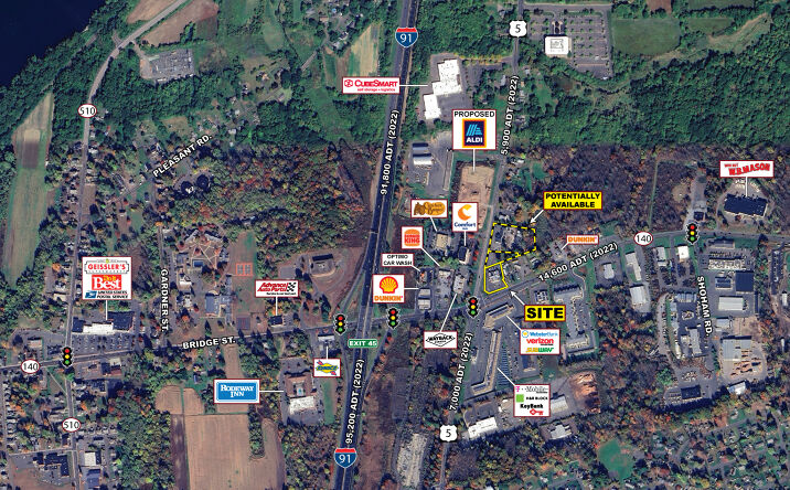 Pictures of Retail, Restaurant property located at 136 Prospect Hill Road, East Windsor, CT 06088 for lease - image #1
