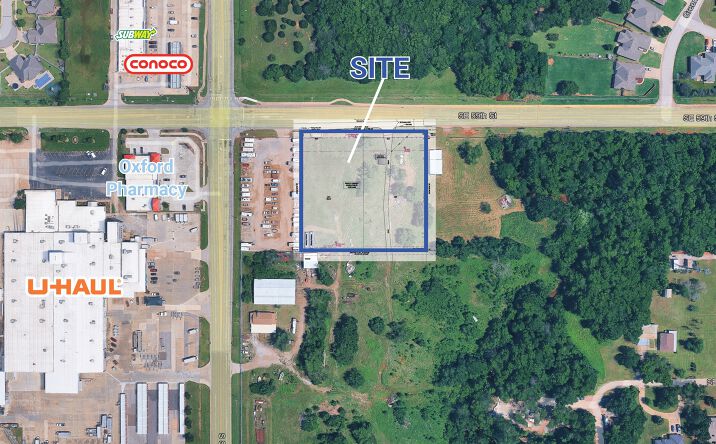 Pictures of Land property located at S Sooner Rd & SE 59th St., Oklahoma City, OK 73135 for lease - image #1