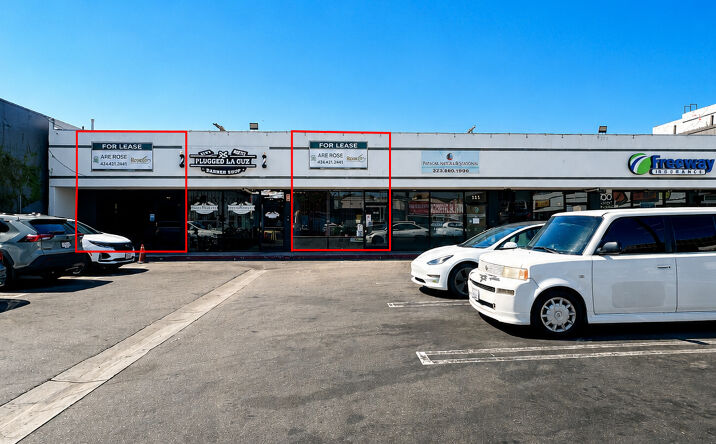 Pictures of Retail property located at 5520 Santa Monica Blvd, Los Angeles, CA 90038 for lease - image #1