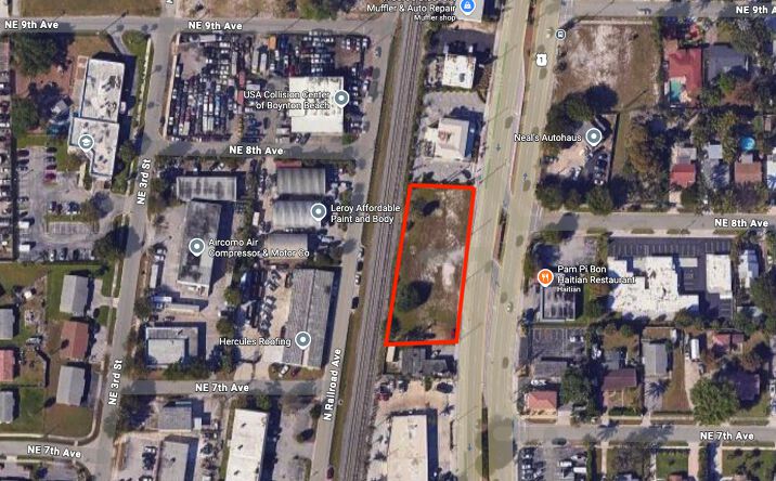 Pictures of Land property located at 819 N FEDERAL HWY, BOYNTON BEACH, FL 33435 for lease - image #1