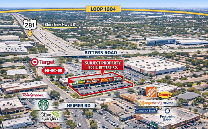Pictures of Retail property located at 903 East Bitters Road, San Antonio, TX 78216 for lease - image #1
