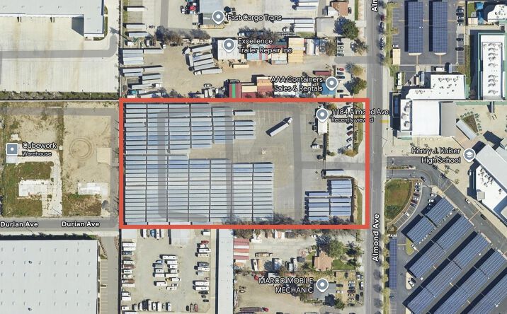 Pictures of Industrial, Land property located at 11184 Almond Ave, Fontana, CA 92337 for lease - image #1