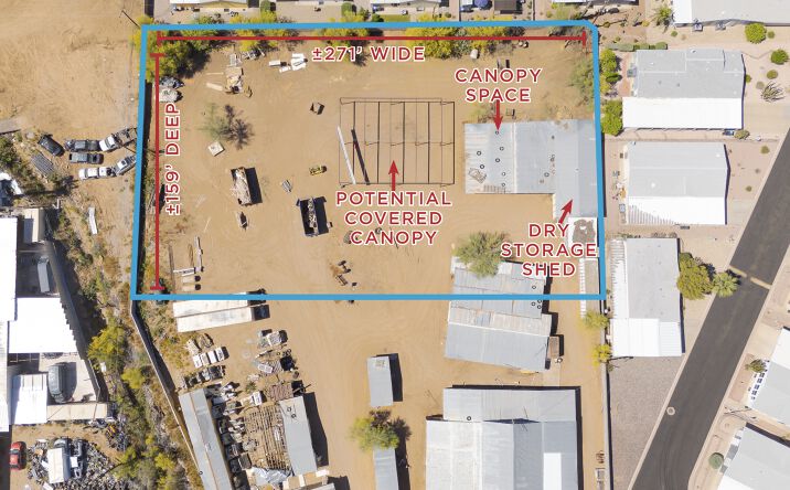 Pictures of Land property located at 50 N Crismon Rd, Mesa, AZ 85207 for lease - image #1