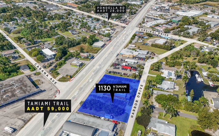Pictures of Retail property located at 1130 N Tamiami Trl, North Fort Myers, FL 33903 for lease - image #1