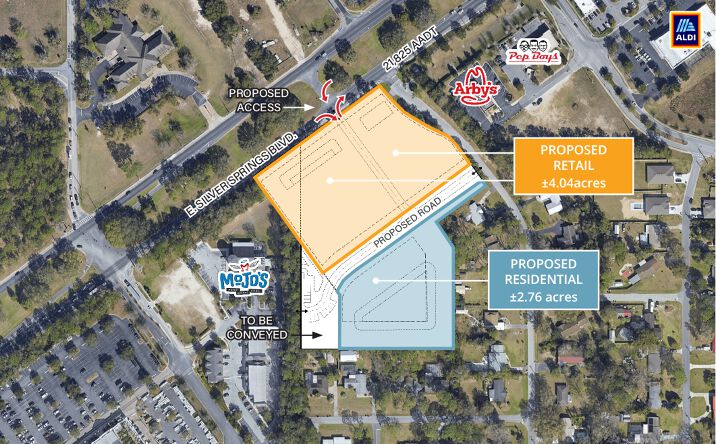 Pictures of Retail, Land property located at 4800 E. Silver Springs Blvd, Ocala, FL 34470 for lease - image #1