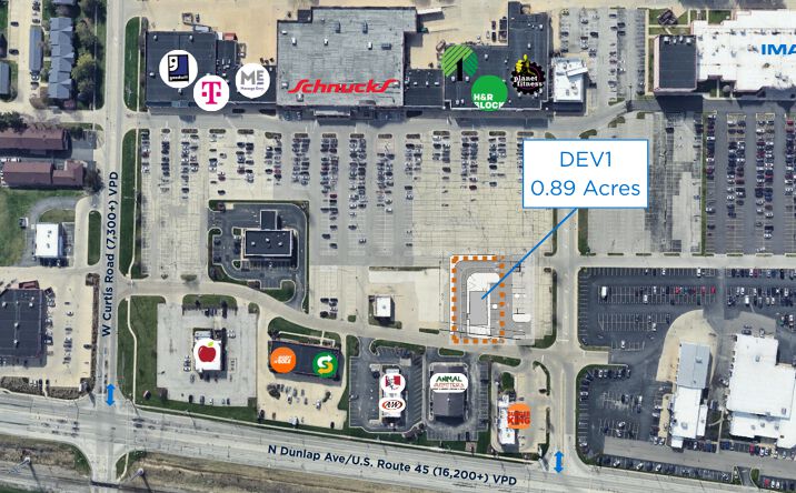 Pictures of Retail, Land, Restaurant property located at 1201 Savoy Plaza Ln, Savoy, IL 61874 for lease - image #1