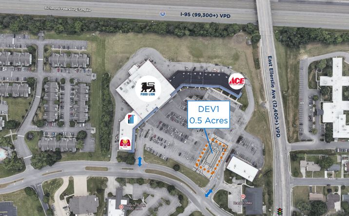 Pictures of Retail, Industrial, Land property located at 11 Dunlop Village, Colonial Heights, VA 23834 for lease - image #1
