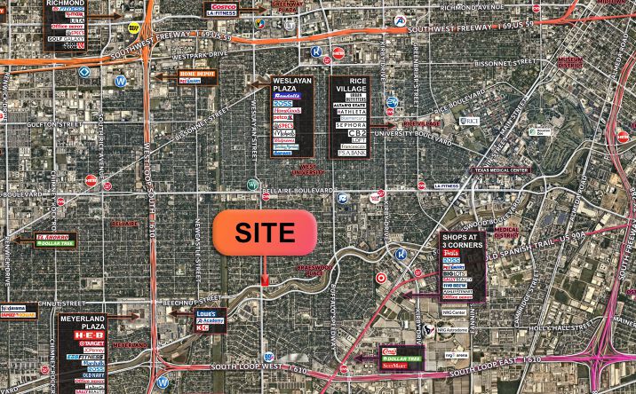 Pictures of Retail, Restaurant property located at 8417 Stella Link Rd, Houston, TX 77025 for lease - image #1