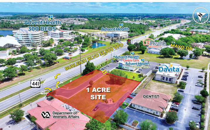 Pictures of Land property located at 1410 E Burleigh Blvd, Tavares, FL 32778 for lease - image #1