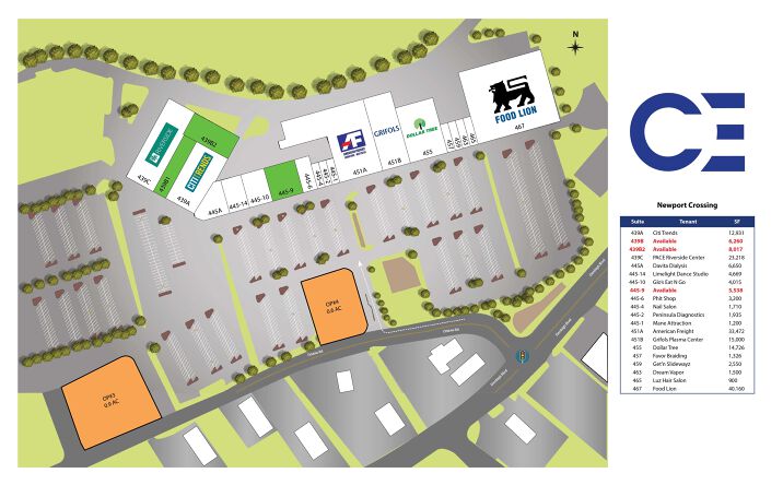 Pictures of Retail, Restaurant property located at 439 Oriana Rd, Newport News, VA 23608 for lease - image #1