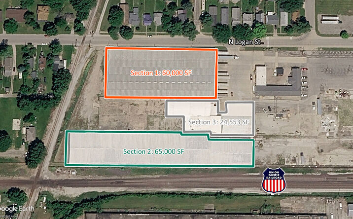 Pictures of Industrial property located at 1200 N Logan St, Lincoln, IL 62656 for lease - image #1