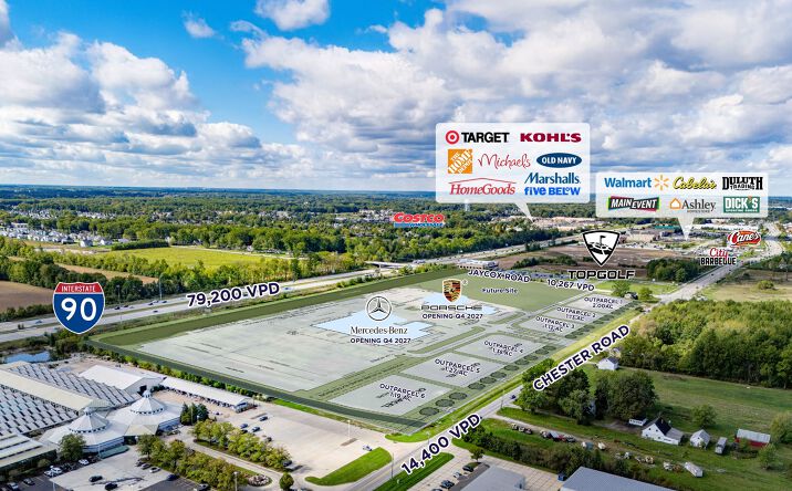 Pictures of Retail, Land property located at 34455-34925 Chester Road, Avon, OH 44011 for lease - image #1