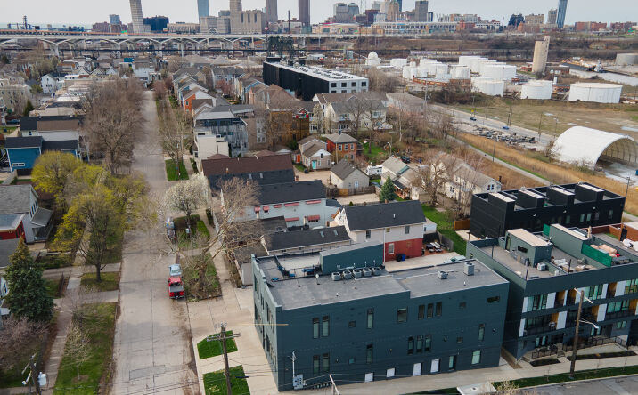 Pictures of Retail, Office property located at 430 W Jefferson Avenue, Cleveland, OH 44113 for lease - image #1