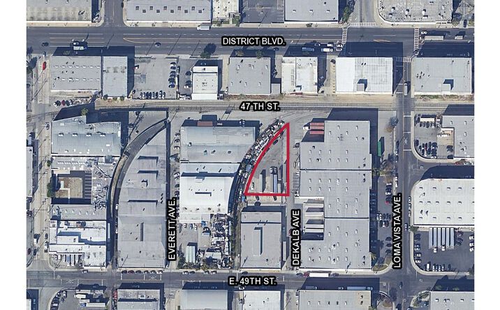 Pictures of Land property located at 4800 Dekalb Ave, Vernon, CA 90058 for lease - image #1