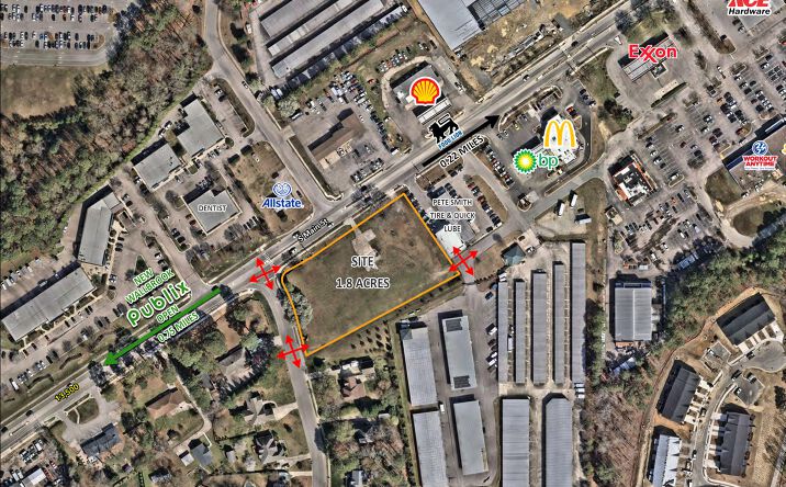 Pictures of Retail, Land property located at 503 S. Main St., Rolesville, NC 27571 for lease - image #1