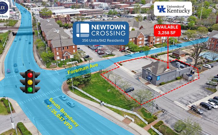 Pictures of Retail, Restaurant property located at 350 Foreman Ave, Lexington, KY 40508 for lease - image #1