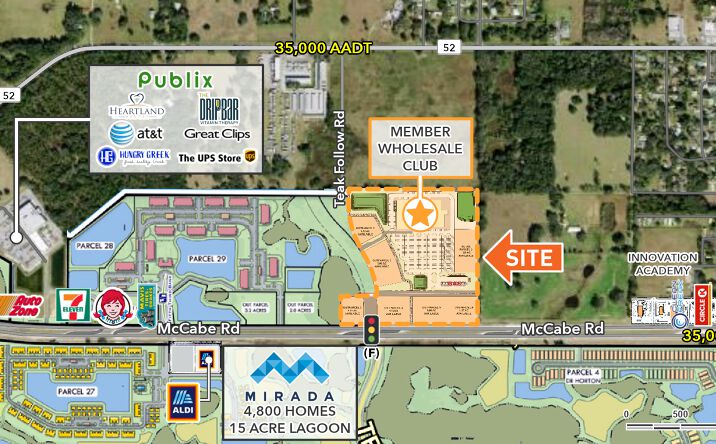 Pictures of Retail, Land property located at Curley Rd, San Antonio, FL 33576 for lease - image #1