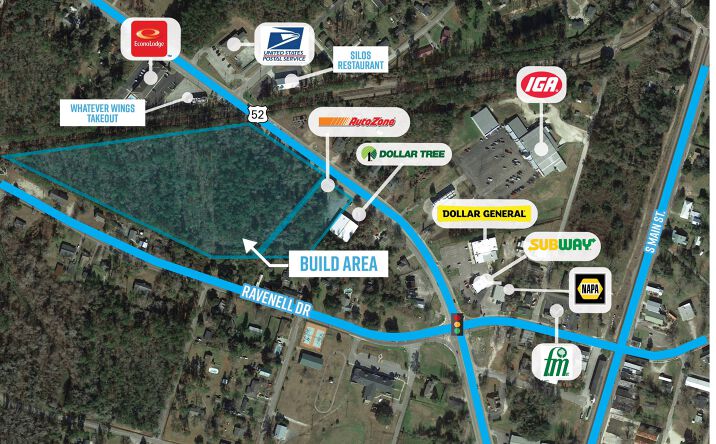 Pictures of Land property located at 3944 State Rd S-8-52, St Stephen, SC 29479 for lease - image #1