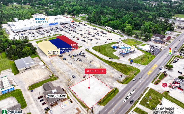 Pictures of Retail, Land property located at 1380 N Main St, Vidor, TX 77662 for lease - image #1