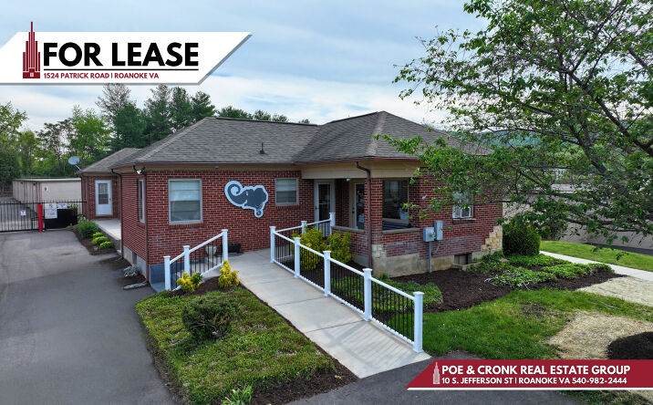 Pictures of Office property located at 1524 Patrick Rd NE, Roanoke, VA 24012 for lease - image #1