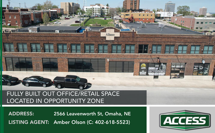 Pictures of Office, Retail property located at 2566 Leavenworth Street, Omaha, NE 68105 for lease - image #1