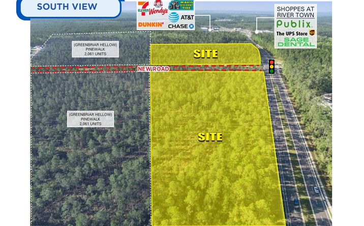 Pictures of Retail, Land property located at Long Leaf Pine Pkwy, St Johns, FL 32259 for lease - image #1