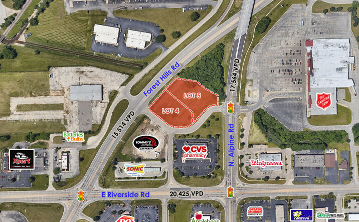 Pictures of Land property located at 6805 Forest Hills Road, Loves Park, IL 61111 for lease - image #1