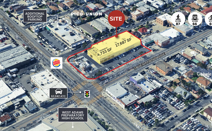 Pictures of Retail property located at 1815 S. Vermont Ave., Los Angeles, CA 90006 for lease - image #1