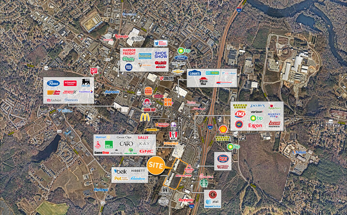Pictures of Retail, Special Purpose property located at 257 Premier Boulevard, Roanoke Rapids, NC 27870 for lease - image #1