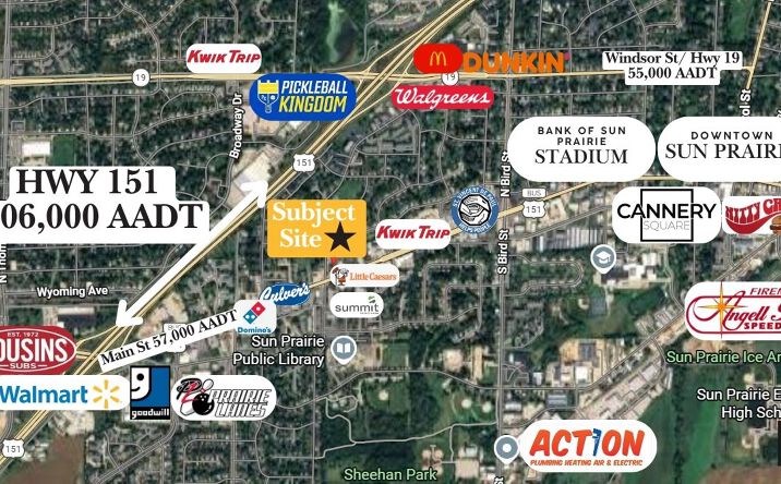 Pictures of Retail, Office, Industrial property located at 35 N Walker Way, Sun Prairie, WI 53590 for lease - image #1