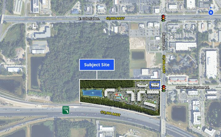 Pictures of Retail, Restaurant property located at Maguire Rd & Old Winter Garden Rd, Ocoee, FL 34761 for lease - image #1