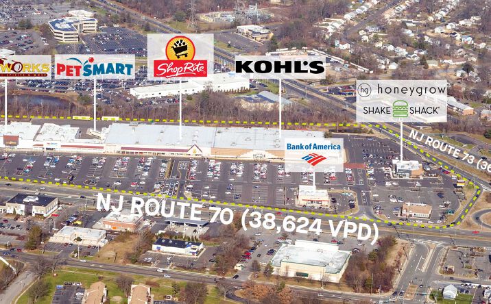 Pictures of Retail property located at 307 Route 70 West, Evesham, NJ 08053 for lease - image #1