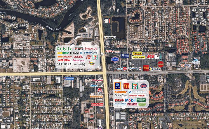 Pictures of Retail, Office property located at 3401 Bonita Beach Rd SW, Bonita Springs, FL 34134 for lease - image #1