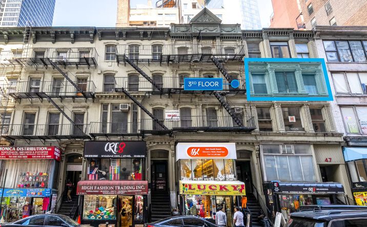 Pictures of Retail property located at 47 West 28th Street, New York City, NY 10001-4202 for lease - image #1