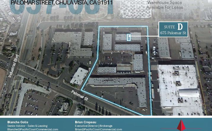 Pictures of Industrial property located at 675 Palomar St, Chula Vista, CA 91911 for lease - image #1