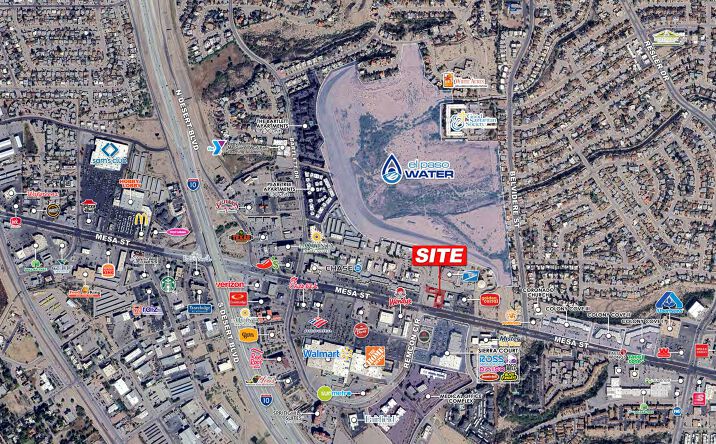 Pictures of Retail property located at 7430 N Mesa St, El Paso, TX 79912 for lease - image #1