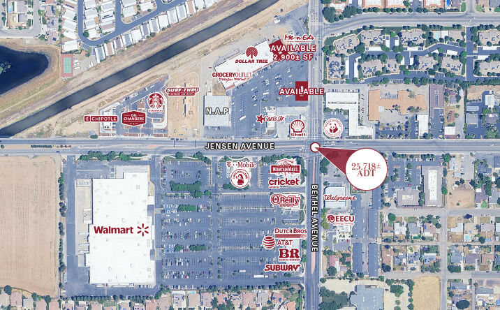 Pictures of Retail property located at 2640 Jensen Avenue, Sanger, CA 93657 for lease - image #1