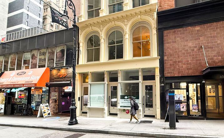 Pictures of Retail property located at 63 Nassau Street, New York City, NY 10282 for lease - image #1