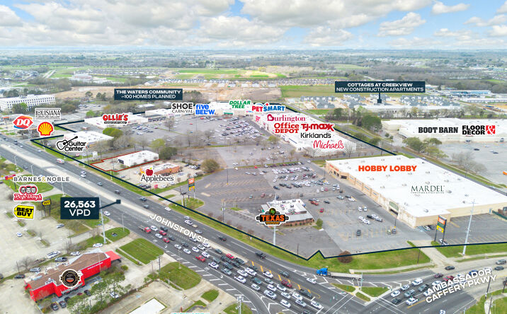 Pictures of Retail property located at 5700 Johnston St, Lafayette, LA 70503 for lease - image #1