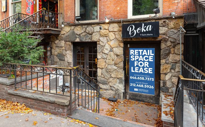 Pictures of Retail, Restaurant property located at 9 St. Marks Place, East Village, New York City, NY 10003 for lease - image #1